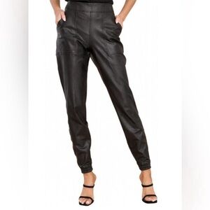Spanx Faux Leather Joggers